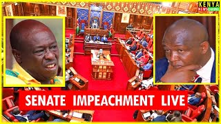 LIVE SENATE  Impeachment motion Debate of Kericho Governor Mutai ahead of DP Gachagua [upl. by Ecarret145]