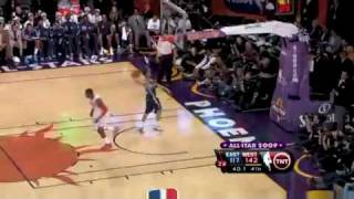 NBA AllStar Game 2009 Top 10 Plays 21509HQ NEW [upl. by Enilegna]