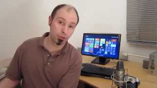 Praxistest ViewSonic TD2220 mit Windows 8 [upl. by Tdnaltroc]