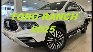 FIAT TORO VERSÃO RANCH 2025 CORES PREÇOS [upl. by Angy]