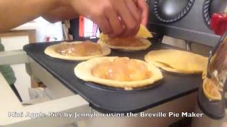 Mini Apple Pies with Breville Mini Pie Maker [upl. by Damien]