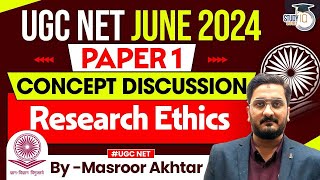 UGC NET PAPER 1  UGC NET June 204  Papar 1 Research Aptitude  Research Ethics [upl. by Einram516]