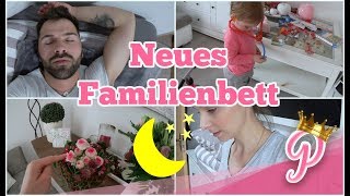 Schlafprobleme  Neues Familienbett  Haileys NEUES WORT  14102017  FamilyVlog 173 [upl. by Aidnama]