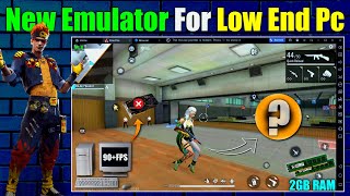 New Best Emulator For Free Fire Low End Pc  2GB Ram No Graphics Card [upl. by Aubrette986]