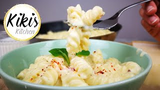 Nudeln mit Käse Sahnesauce  Einfache KäsesahneSoße  Schnelle Nudelgerichte in 15 Minuten [upl. by Patsy]