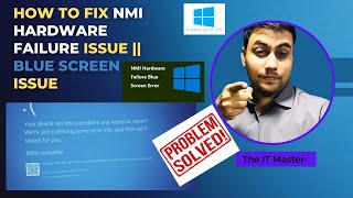 How To Fix NMI Hardware Failure issue  Fixing NMI Hardware Failure in Windows Server 2016 [upl. by Alcinia387]