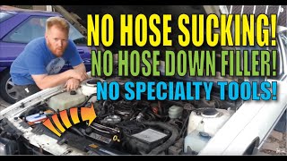 How to Siphon Gas out of a modern vehicle [upl. by Odlawso439]