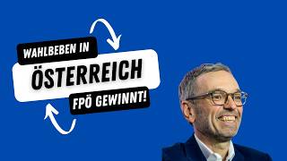 Wahnsinn Wahl Beben in Österreich FPÖ gewinnt [upl. by Beller]