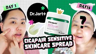 Honest Review 14 Days WITH DRJART Cicapair™ Tiger Grass Sleepair Intensive Mask [upl. by Shulamith]