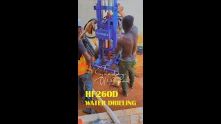 How to drill a small borehole well in Africa [upl. by Ynffit]