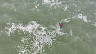 Drone Operator Helps Rescue Capsized Kayaker [upl. by Arvid]