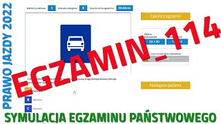 ✅❌Cały egzamin na prawo jazdy 2022❌✅ część 114 kategoria B [upl. by Sharity]