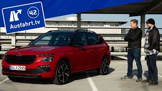 CitySUV mit neuem Anstrich 2024 Skoda Kamiq Monte Carlo 15 TSI DSG 110 kW Facelift Kaufberatung [upl. by Pirozzo]