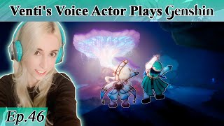 Ventis ENG Voice Actor plays GENSHIN IMPACT Part 46 The Commission from the Chasm [upl. by Morita]