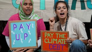 COP29 Activists make final push for a finance deal up to the challenge [upl. by Gnilyarg342]