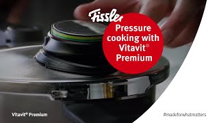 Cooking with Fissler Vitaquick Pressure Cooker [upl. by Regdirb]