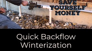 Winterize your irrigation system in minutes Easy [upl. by Maude]