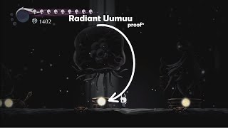 Beating Radiant Uumuu proof  Hollow Knight [upl. by Hnid]