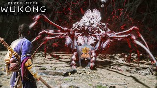 FIGHTING WITH VIOLET SPIDER IN BLACK MYTH WUKONG  BLACK MYTH WUKONG 16 [upl. by Irovi305]