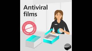 Effectiveness POLIFILM Antiviral Films  Online deliveries amp logistics [upl. by Amrita]