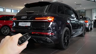 2020 Audi Q7 55TFSI 340hp  Sound amp Visual Review [upl. by Esnofla]