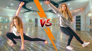 Sofie Dossi vs Tessa Brooks DANCE BATTLE [upl. by Aicatsana857]