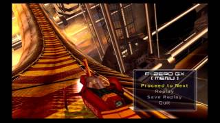 FZero GX Speed Run Master Mode beaten with Red Gazelle HD [upl. by Trefor]