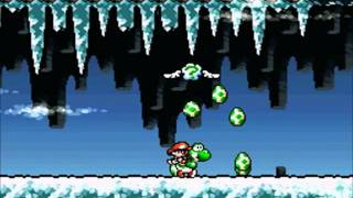 Super Mario World 2 Yoshis Island  World 5  Blizzard  Part 22 [upl. by Starlene371]