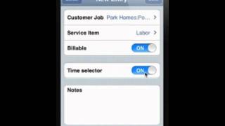 Enter timesheet into iPhone [upl. by Solita408]