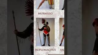 Types Of Gladiator  Murmillo🤺shorts gladiator [upl. by Aoh]