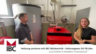 Live angeschaut Der 🔥 brandneue Holzvergaser von IBC aus Gusseisen mit bis zu 70 KfW Förderung [upl. by Isolde]