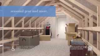 Inspired Designs by Del Webb® Fixed Attic Stairs [upl. by Senskell]