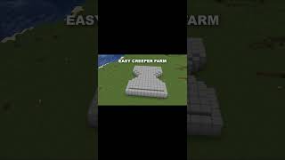 Minecraft Easy Creeper Farm  1500 Gunpowder Per Hour  121 [upl. by Adnelg101]