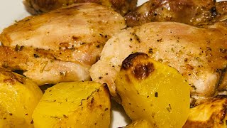 Lemon Chicken amp Potato Casserole [upl. by Monah]