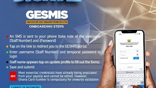 SETTING UP THE GESMIS APP ON LAPTOPDESKTOP [upl. by Aleck]