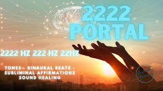 2222 Portal Opening on 2202022  Live 2222 Meditation 2222Hz 222Hz 22Hz [upl. by Goss403]