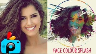 Cara Edit Face Colour di Picsart Versi terbaru [upl. by Ardis571]