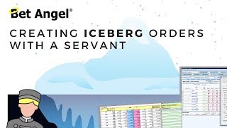 Peter Webb  Bet Angel  Betfair trading  Iceberg orders [upl. by Eelyahs948]