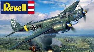 FULL VIDEO BUILD REVELL JUNKERS Ju88A4 BOMBER [upl. by Trimble]