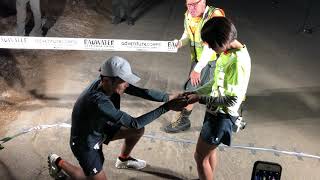 2019 Badwater 135 mens champion Yoshihiko Ishikawa of Japan [upl. by Vassily]