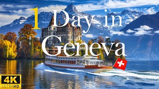 How to Spend 1 Day in GENEVA Switzerland  Travel Itinerary [upl. by Dwain]