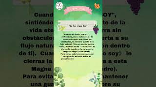 ✨️ El poder del Yo Soy💌 versiculodeldia yosoy dios enseñanzasdejesús [upl. by Eelnayr]