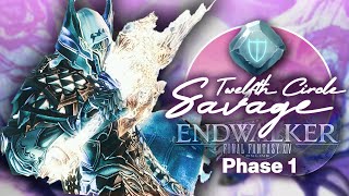 【FFXIV】Anabaseios  The Twelfth Circle Savage Phase 1 CLEAR  PLD PoV [upl. by Fasano]