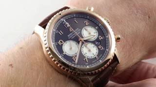 2018 Breitling Navitimer 8 B01 Chronograph RB0117131Q1P1 Luxury Watch Review [upl. by Bevus849]