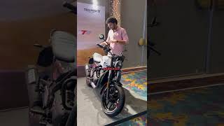 Most affordable Triumph motorcycle in India triumphspeed400 [upl. by Onitnelav]