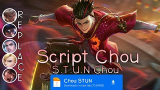 Script Skin Chou STUN No Password  Full Effect amp Voice  Update Patch Terbaru 2024  MLBB [upl. by Bainbridge]