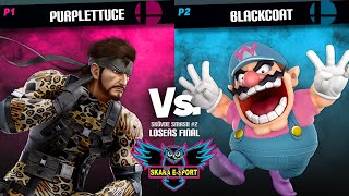 Purplettuce vs Blackcoat  Skövde Smash 2 Ultimate  Losers Finals [upl. by Ylrebmi]