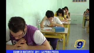 Esami di maturità 2011  La prima prova [upl. by Atews]