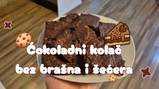 KOLAČ BEZ BRAŠNA I ŠEĆERA MOŽE 🍪🤩 [upl. by Aileme224]