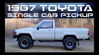 1987 Toyota Pickup Restoration  Snow White [upl. by Sewoll241]